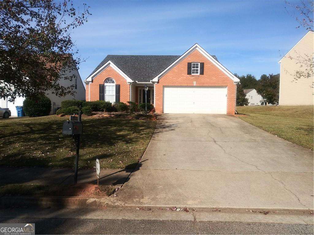 Welcome to this beautiful ranch-style home situated on a level corner lot in a well-maintained Conyers subdivision. This spacious 3-bedroom, 2-bath residence offers a functional layout with a separate family room and formal dining area, perfect for both entertaining and everyday living. The master suite features a private en-suite bathroom complete with a garden tub, separate shower, and walk-in closet for ample storage. Enjoy the natural light and tranquility of the enclosed sunroom-an ideal space for morning coffee or unwinding after a long day. The kitchen comes fully equipped with all major appliances, and the great room boasts a cozy fireplace, creating a warm and inviting atmosphere. Additional highlights include a two-car attached garage and brand-new carpet throughout the bedrooms and family room. Conveniently located within walking distance to shopping and public transportation along Salem Road and just five minutes from I-20, this home offers both comfort and accessibility. This is an exceptional rental opportunity in Conyers that won't last long!
