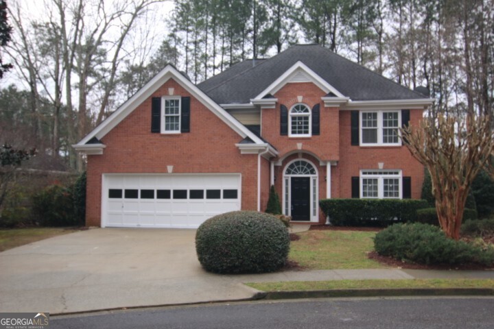 FABULOUS HOUSE!! Flat level, wooded lot on a cul-de-sac. Open floor plan. Kitchen overlooks cozy family room. Formal Living Room and Dining Room. Two story foyer. Huge Master Suite and Large Bathroom with oversized closets. Spacious bedrooms. Neutral colors. Newer Roof. Estate Sale. Must See! Very Active Swim/Tennis/Lake Community. Very close to 400, Shopping and Dining! Minutes from shopping, restaurants and Top-rated schools.