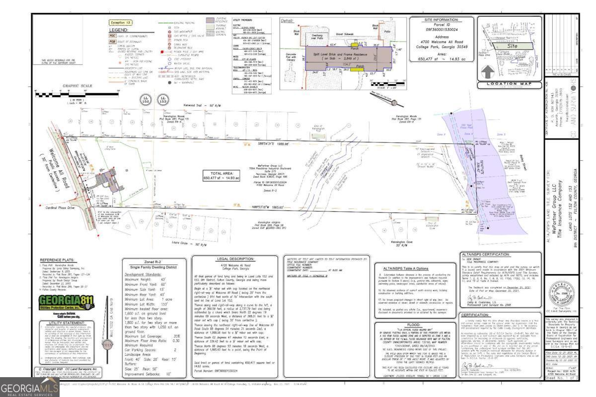We are looking for a buyer with a long-term vision and strategy who is interested in a prospective investment in a growing, and upward-trending submarket of Atlanta. This property has a well-maintained home situated on 14.9 acres, providing stable cash flow while waiting for suitable conditions for a small-scale development of +/- 30 homes. This is an excellent opportunity for a patient buyer, especially one with 1031 funds to deploy. Owner is open to partnering with interested parties on flexible terms in order to unlock the full potential of the property.