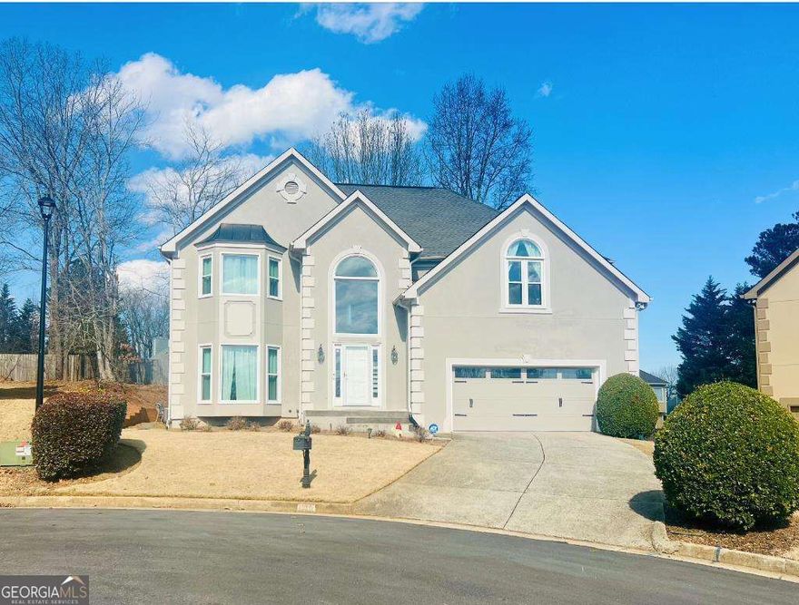 Stunning 5BR/3.5BA Home in Alpharetta - Modern Upgrades, Finished Basement, and Private Backyard Retreat!  ?? Welcome to Your Dream Home!   This beautifully renovated and move-in-ready 5-bedroom, 3.5-bathroom home offers modern upgrades, spacious living areas, and a private outdoor oasis in one of Alpharetta's most sought-after neighborhoods. Nestled in a quiet cul-de-sac, this home is perfect for anyone looking for a stylish, safe,  turnkey property with high-end finishes and top-rated schools    Additional Details:   5 Bedrooms |  3.5 Bathrooms |  Cul-de-Sac    - Key Features & Highlights:  - Fully Finished Basement - Includes a guest bedroom with built-in closets, a brand-new full bath and plumbing system, a home gym area, a playroom, and elegant French doors leading to the backyard. Ideal for guests or a private retreat!    - Bright & Open Floor Plan - Spacious family room with a cozy fireplace, formal dining room, and an inviting atmosphere for entertaining.    - Modern Chef's Kitchen - Features stainless steel appliances, granite countertops, custom cabinetry, and a breakfast nook with beautiful natural light.    - Luxurious Primary Suite - Relax in your oversized master bedroom with a custom-built walk-in closet, a spa-like en-suite bathroom featuring a soaking tub, dual vanity, elegant fixtures, and a private fireplace.    - Renovated Garage & Smart Home Features - Freshly painted garage with new Husky metallic shelves and modern lighting. Includes a brand-new HVAC system, smart Ecobee thermostats, and an advanced ADT security system - all remotely controlled for ultimate convenience!    - Private Outdoor Oasis - The fully landscaped backyard features a custom playground, paved walkway, lush Zoysia lawn for picnics, wood stairs connecting the backyard to the upper floors, and a stylish underdeck patio-perfect for outdoor gatherings and relaxation.    - Move-In Ready Condition - Freshly painted interiors, beautiful light fixtures, elegant curtains, and modern staging throughout. No additional work is needed-just move in and enjoy!    Prime Location in Alpharetta (Johns Creek Area): This home offers quick access to GA-400, Avalon, downtown Alpharetta, parks, shopping, dining, and more while still providing a peaceful and private setting.Stunning 5BR/3.5BA Home in Alpharetta - Modern Upgrades, Finished Basement, and Private Backyard Retreat!  ?? Welcome to Your Dream Home!   This beautifully renovated and move-in-ready 5-bedroom, 3.5-bathroom home offers modern upgrades, spacious living areas, and a private outdoor oasis in one of Alpharetta's most sought-after neighborhoods. Nestled in a quiet cul-de-sac, this home is perfect for anyone looking for a stylish, safe,  turnkey property with high-end finishes and top-rated schools    Additional Details:   5 Bedrooms |  3.5 Bathrooms |  Cul-de-Sac    - Key Features & Highlights:  - Fully Finished Basement - Includes a guest bedroom with built-in closets, a brand-new full bath and plumbing system, a home gym area, a playroom, and elegant French doors leading to the backyard. Ideal for guests or a private retreat!    - Bright & Open Floor Plan - Spacious family room with a cozy fireplace, formal dining room, and an inviting atmosphere for entertaining.    - Modern Chef's Kitchen - Features stainless steel appliances, granite countertops, custom cabinetry, and a breakfast nook with beautiful natural light.    - Luxurious Primary Suite - Relax in your oversized master bedroom with a custom-built walk-in closet, a spa-like en-suite bathroom featuring a soaking tub, dual vanity, elegant fixtures, and a private fireplace.    - Renovated Garage & Smart Home Features - Freshly painted garage with new Husky metallic shelves and modern lighting. Includes a brand-new HVAC system, smart Ecobee thermostats, and an advanced ADT security system - all remotely controlled for ultimate convenience!    - Private Outdoor Oasis - The fully landscaped backyard features a custom playground, paved wa