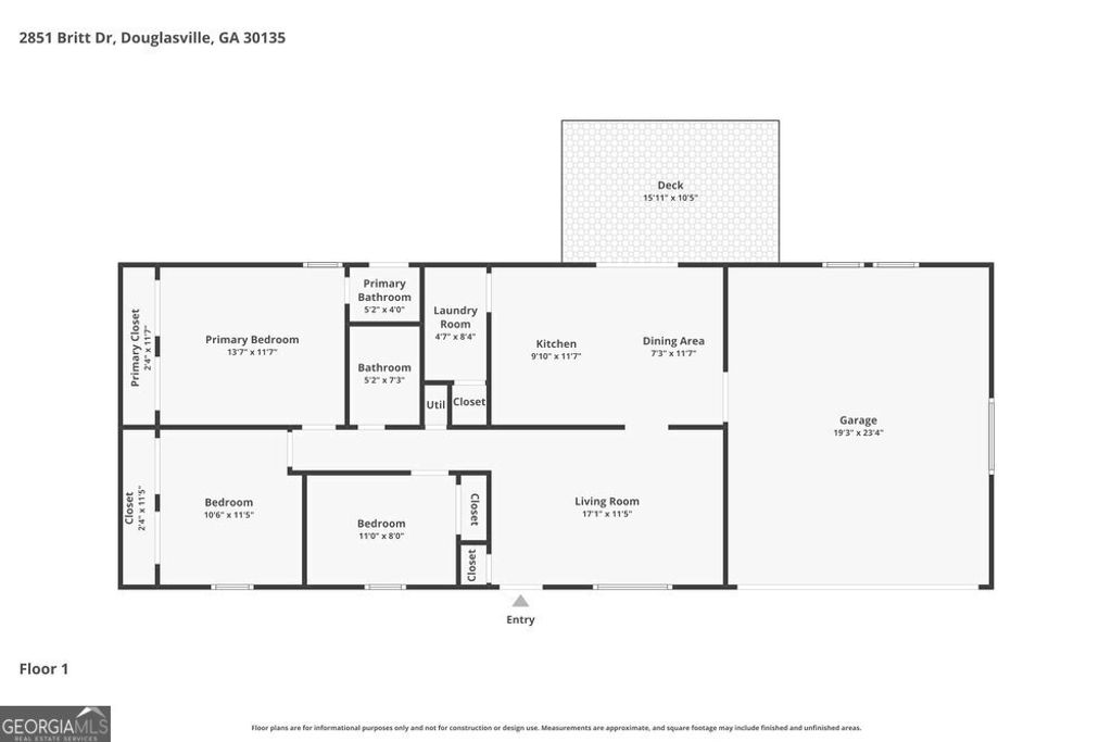 Photo of 2851 Britt Drive, Douglasville, GA 30135 (MLS # 10707358)