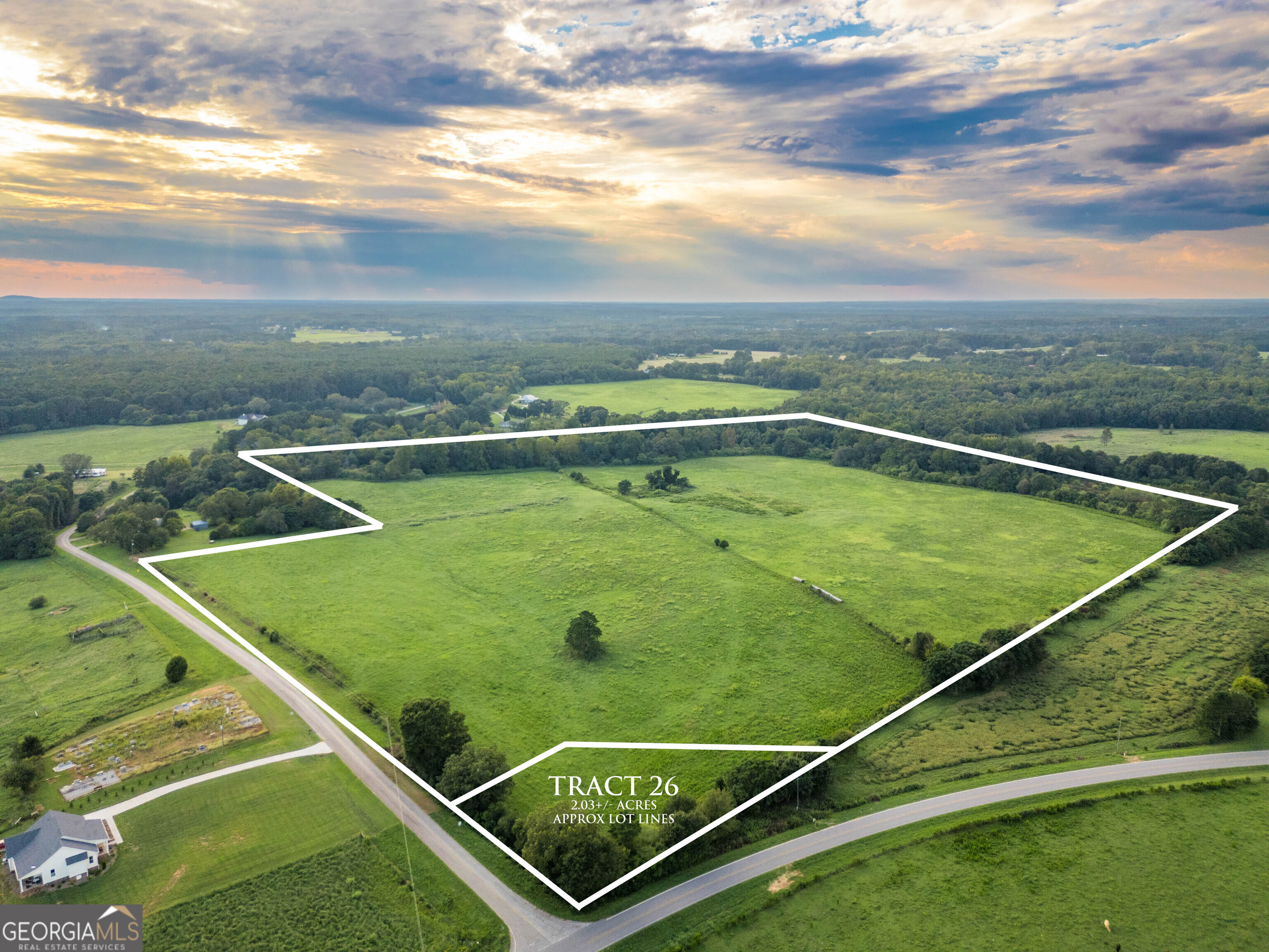 Nestled in the heart of one of the area's most desirable locations, The Meadows at Good Hope offers an exceptional opportunity for residential development in the peaceful and picturesque town of Good Hope. This thoughtfully planned neighborhood is set on beautifully cleared pastureland, providing a perfect canvas for a charming, upscale community. This site plan features 28 estate lots with 3 outlying parcels. A professionally designed site plan featuring estate lots ranging from 2 to 4.75 acres is already in place, with soil testing completed-making this property development-ready from day one. The land is open minimizing prep work and maximizing your build potential. Conveniently located between Monroe and Madison with easy access to Highway 78 and I20, The Meadows at Good Hope presents a rare chance to bring a new vision to life in a sought after area.