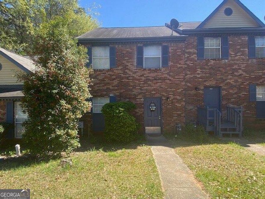 Welcome to this charming two-level townhouse nestled in the heart of Douglasville, offering an ideal opportunity for investors and first-time homebuyers alike. Boasting 2 bedrooms and 1.5 bath, this cozy residence provides convenient and comfortable living. Step inside to discover a fully equipped kitchen, perfect for preparing delicious meals and entertaining guests. Enjoy the serene ambiance of the back deck, ideal for relaxing after a long day. Conveniently located next to Wellstar Hospital and in close proximity to shopping centers and the Douglasville Mall, this home offers easy access to everyday amenities. Plus, with nearby I-20, commuting to Atlanta is a breeze. Don't miss out on this fantastic opportunity. Schedule your viewing today!