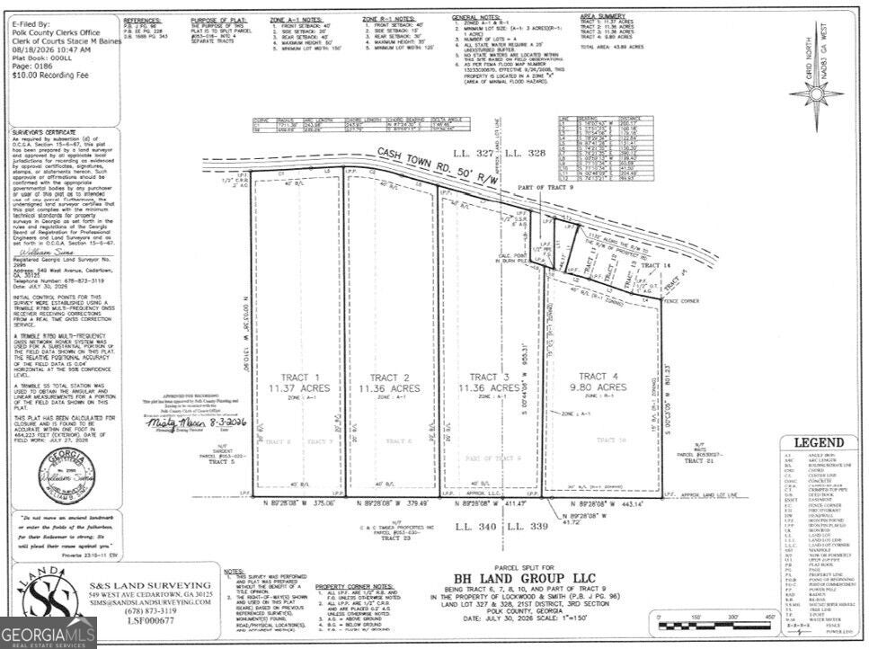 Photo of 0 Cashtown Road - Tract 1 #TRACT 1, Aragon, GA 30104 (MLS # 10846028)
