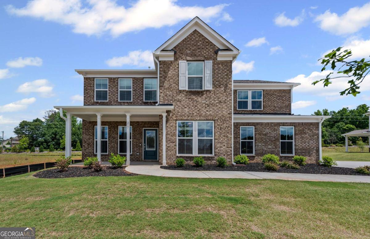 Move-In Ready! Discover the charm of the Liston floor plan-a stunning new construction home offering 5 bedrooms and 4 full bathrooms in a highly sought-after community near Lake Dow. This spacious, open-concept design features a gourmet kitchen with an oversized island, premium finishes, and plenty of room to gather. The owner's retreat offers a peaceful escape with generous closet space, while the upstairs loft adds extra flexibility for work or play. Complete with a two-car garage, this home is a perfect blend of comfort and style. Just minutes from downtown McDonough Square, Anderson Point Estates offers proximity to recreational destinations such as Georgia National Country Club and Golf Course, Tanger Outlets Jackson Lake, Heritage Park and more.
