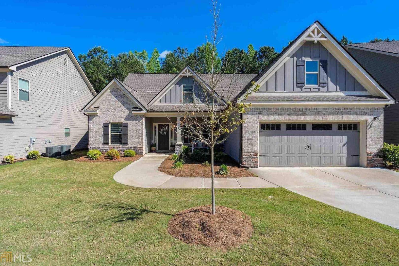 This "better than new' ranch located in popular Lake Meeler on the west side of Athens is a rare find! Backing up to lovely green space that offers a private and peaceful setting from the back covered porch. There are a total of 4 bedrooms, 3 full baths and an office/flex space. Main floor open space living includes an island kitchen with beautiful cabinetry, decorative back splash, granite counters, stainless appliances, and a spacious breakfast area. The fireside family room anchors the open space living with a vaulted ceiling. Located off the foyer is the office/flex space. On the main level are three bedrooms and two baths in a split bedroom arrangement. The large master suite has a walk in closet, tile shower and separate tub and 2 separate vanities. Upstairs is a large bedroom and full bath. This home is located just a short 10 minute drive to The University of Georgia and Downtown Athens. Make sure to take a look at the video tour of this home and schedule your personal tour today!