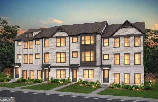 New Construction townhome located in sought after Decatur. The Carver floorplan is perfect for entertaining with the spacious layout. The main floor features an open-concept kitchen, dining room, gathering room and sunroom that overlooks the neighborhood greenery. The ground floor offers a secondary entertainment space with a full bathroom. The Owner's suite has a sitting room, dual walk-in closets, and spa-like oversized shower w/rain shower head. Other upgrades in the home include hardwoods throughout including the bedrooms, oak treads on stairs, white cabinets, quartz countertops, upgraded lighting package and kitchen-aid SS appliances. Resort-like amenities include pool, fitness center, clubhouse, access to walking trails and more! Prime in town location w/easy access to I-85, 75, & 285. Just 3 miles from Emory University, Emory Hospital, the CDC, CHOA Hospital, and the Atlanta VA Medical Center, you will be right in the heart of it all. Plus, you are just minutes from Toco Hills, where shopping, dining and entertainment options abound. *Photos shown are from the model home. Estimated move-in Aug. 2025. Pricing currently reflects discount tied to the use preferred lender and is subject to change.
