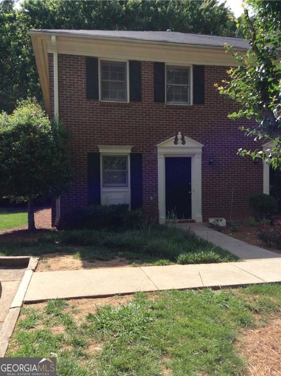 Great investment opportunity, end unit town home in a quiet neighborhood, desiring location.No Rental Restrictions. Close to GA 400, Avalon, Downtown Alpharetta, shopping, and dining. Room mate plan, both bedrooms have own bath. For investors only, good tenant already in place for the last five years, always pays rent on time. Refrigerator, washer and dryer comes with the house, 2 assigned parking spots in front of the unit, and a separate outdoor storage closet in the back.
