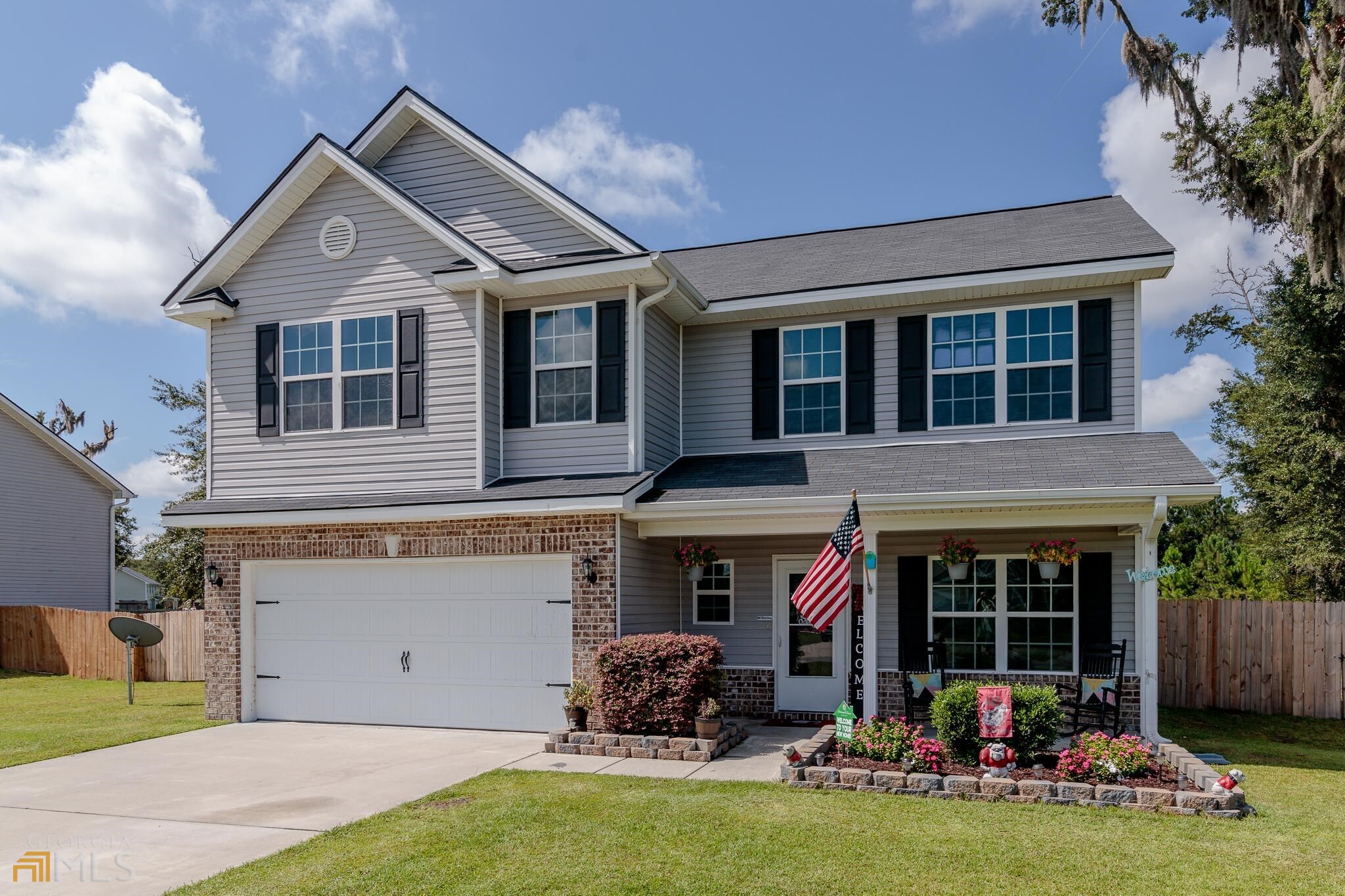 This FANTASTIC 4BR/2.5BA home is looking for a new family! Tucked in the back of the sought-after Horse Creek Farms community on 1.46 acres it features a new HVAC system (2022) with separate zones for upstairs & down, new LVP floors & new carpet in the bedrooms along with a new dishwasher & stove (2021). The interior was repainted (2020) & closet shelving systems installed in the owner’s suite bath, closets & kitchen pantry. The well-maintained yard features new beds & flowers along with an automatic irrigation system for the front lawn. And the back yard is HUGE & full of all the fun a new wood privacy fence can contain: covered deck, firepit, above ground pool & custom play set. Walk out the back gate & across the footbridge to the additional partially-cleared property that’s part of this large lot. Don’t miss this one!