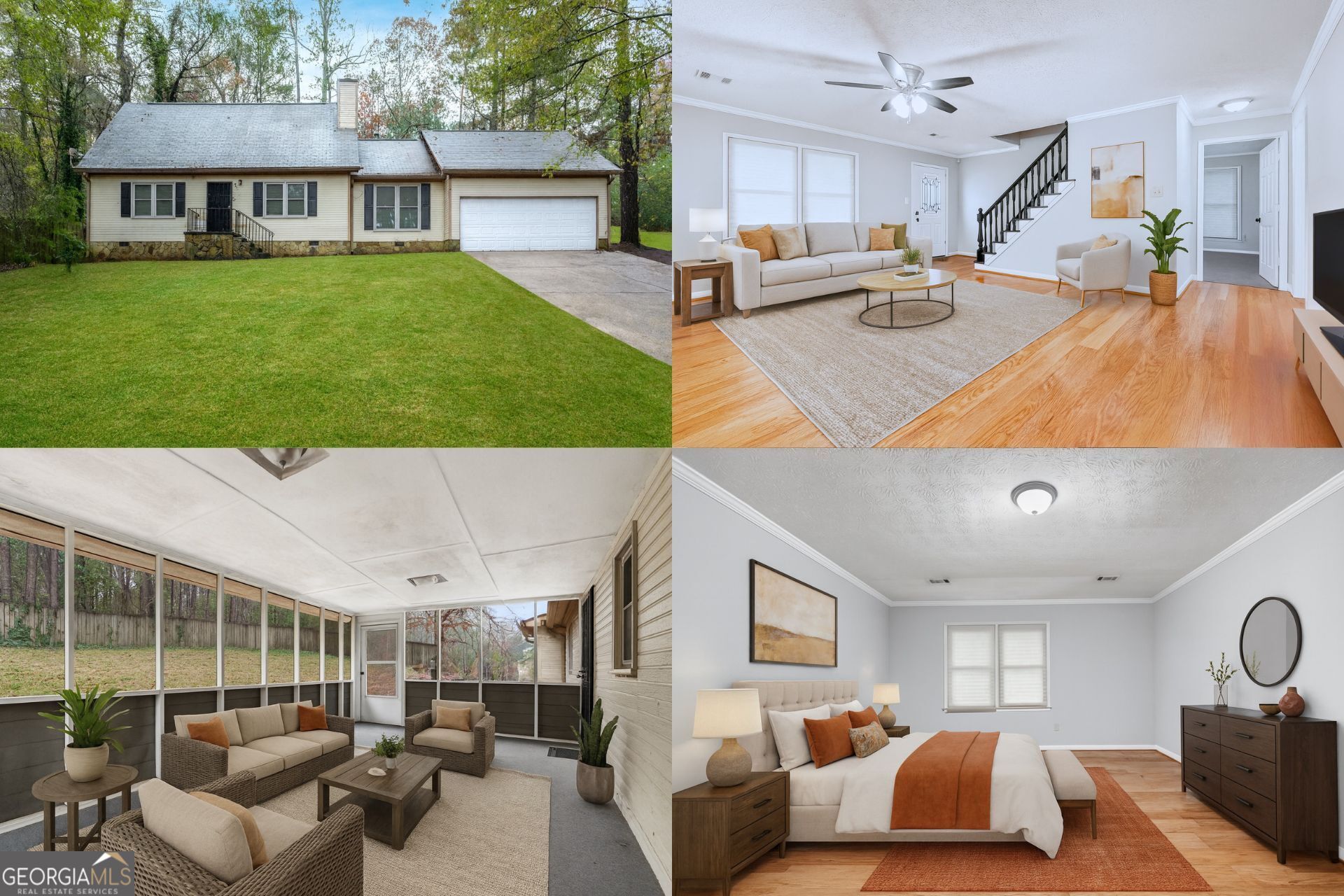 Welcome home to this beautifully maintained gem in one of Riverdale's most desirable neighborhoods. The spacious main-level primary bedroom offers privacy and ease with a walk-in closet and direct access to a full bath. The kitchen flows seamlessly into a cozy breakfast nook and separate dining room-perfect for everyday meals, remote work, or creative projects. Enjoy peaceful mornings and vibrant evenings in the enclosed porch, where you can take in serene views of the expansive fenced backyard-ideal for summer BBQs, garden games, or quiet moments by a fire pit. Upstairs, you'll find two generously sized bedrooms, each with its own charming sitting area and tranquil views, connected by a stylish Jack-and-Jill bathroom. This home blends timeless character with smart functionality and is just minutes from schools, shopping, and public transit. Don't miss the chance to experience the lifestyle this home offers-schedule your private showing today!