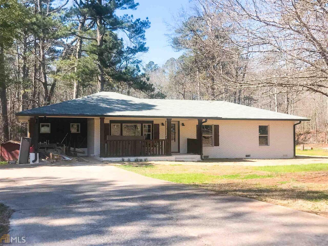 Recently renovated one step entry brick ranch. 3 spacious bedrooms with tray ceilings. Two full bathrooms with subway tile. Hardwood floors and LVP throughout. New HVAC, plumbing, and electrical. Tray ceilings and vaulted ceilings throughout living area. All new fixtures, lighting, hardware, Ecobee thermostat and windows. New custom kitchen with soft close cabinets and quartz countertops. Oversized walk in pantry, mudroom and laundry room. New back deck. A true custom complete renovation! Level corner lot. Walk to Marta, convenient to parks, Palmetto Senior Center, Serenbe and I-85. USDA Eligible. Home to be complete by 3/6/21.