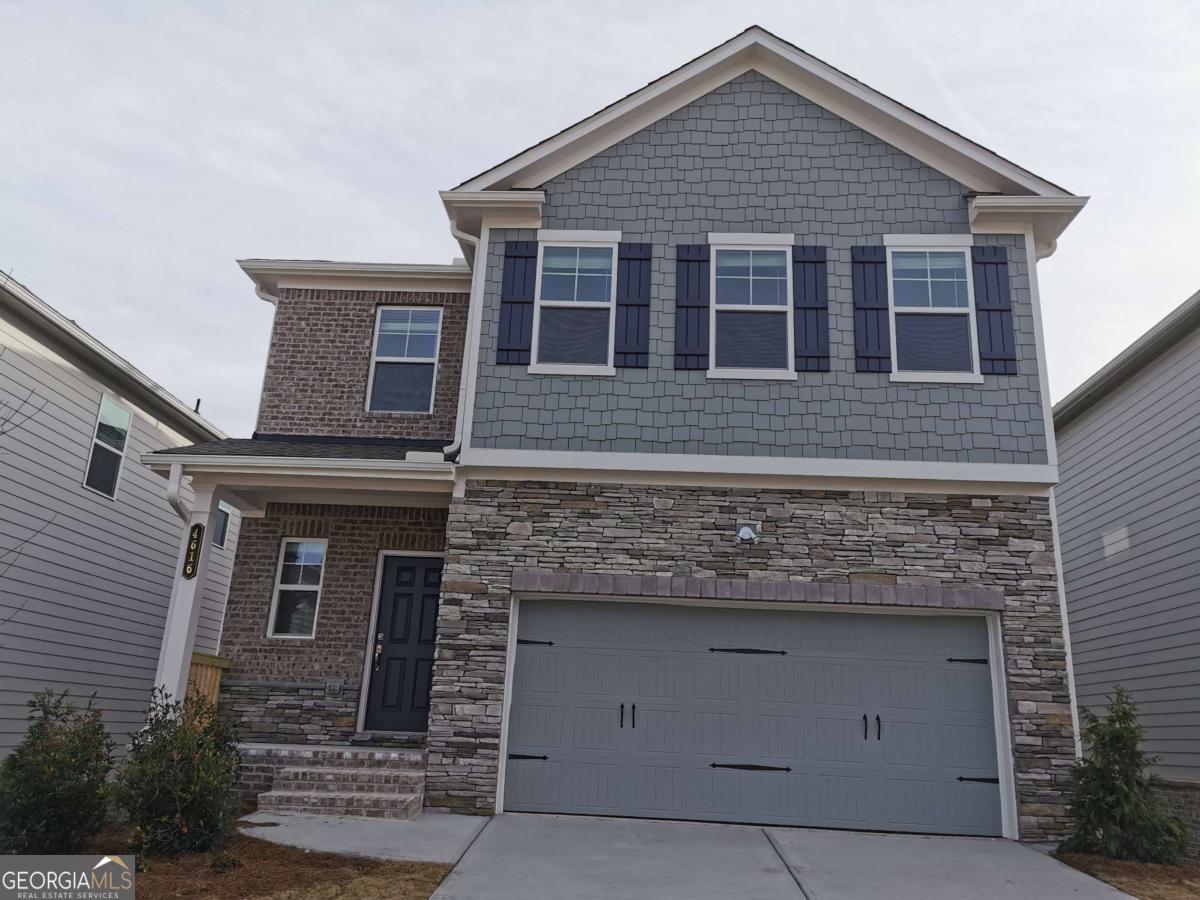 Gorgeous house with 5 bed and 2.5 bath with unfinished basement in MILL CREEK HS DISTRICT! Mins from I-85! Close to shopping ,Restaurants, Park, Fitness...Entrance foyer, Water proof LVP floor on main level, Open floor plan. Spacious kitchen feature large island, Breakfast bar, Cabinet white, Granite countertop, Stainless steel appliances, Walk in pantry, View to family room. Loft upstairs, Master bed with Double vanity ,Walk in closet. Back deck great for entertaining and relaxing! LAWN maintenance is included! Don't miss out! Credit score 650+.Deposit due immediately upon app acceptance.