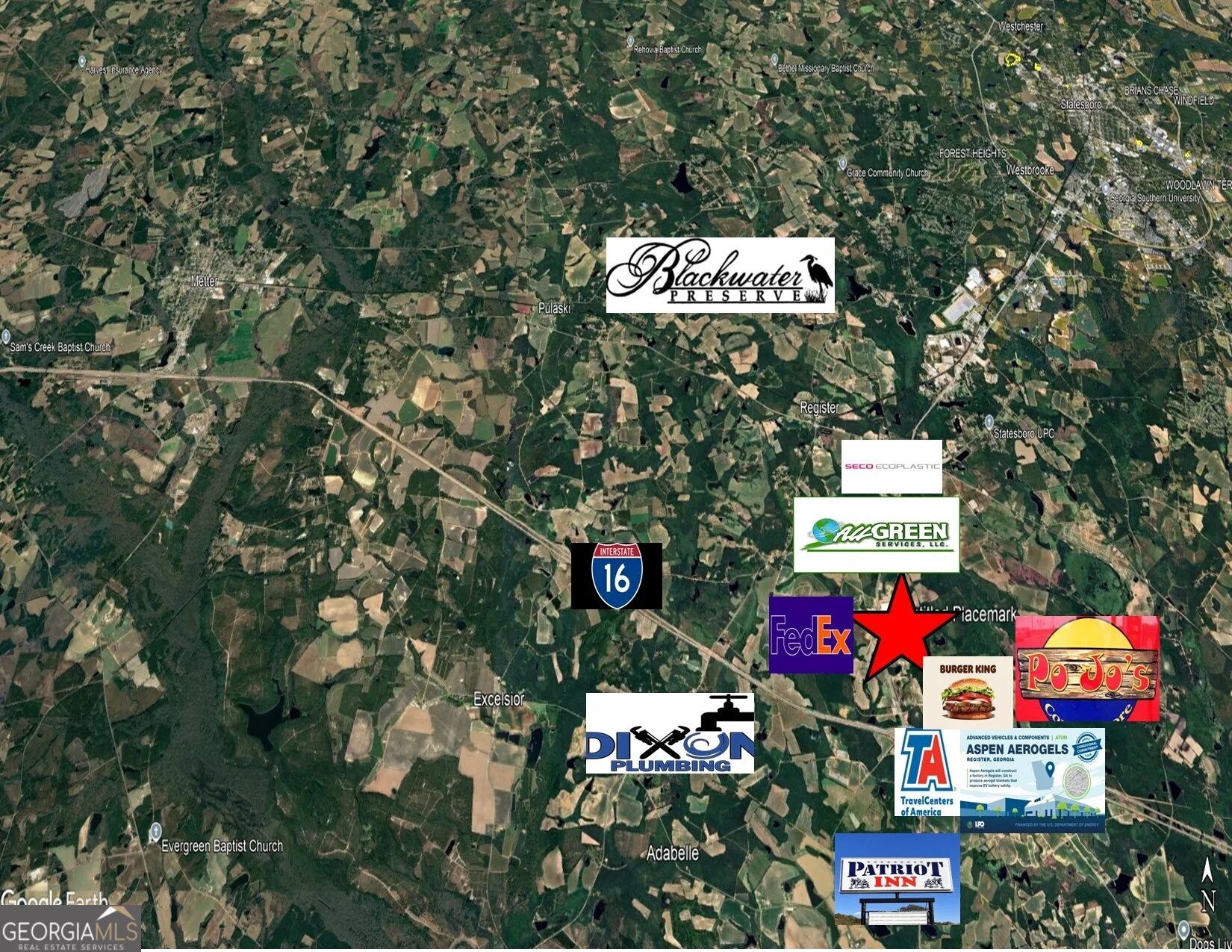 4530 Us Highway 301 S, Register, GA, 30452