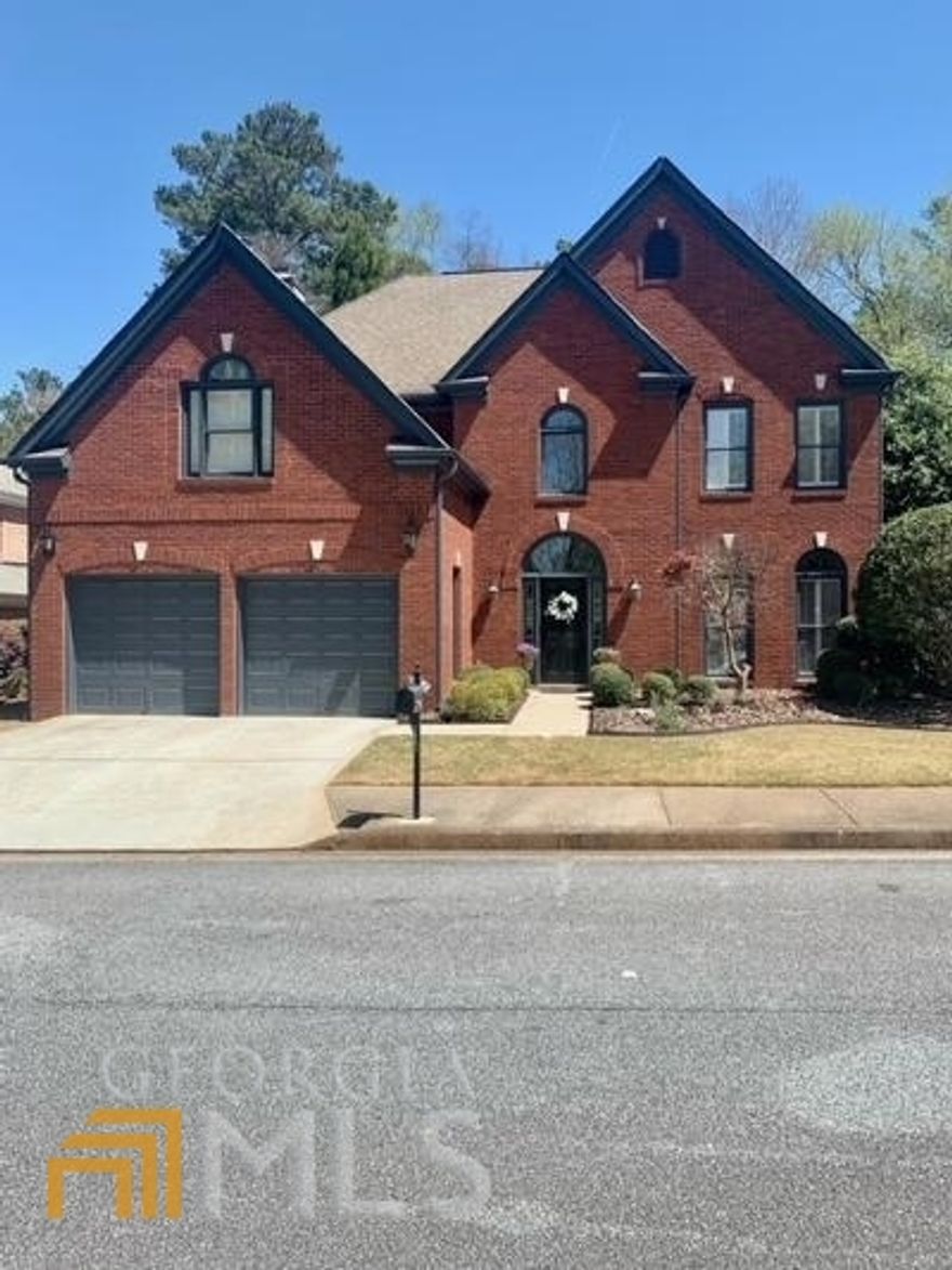 BEAUTIFUL 3 SIDES BRICK WITH HUGE COVERED BACK PORCH, NEWLY PAINTED INTERIOR AND EXTERIOR, NEW FLOORING - LVF IN LIVING AREAS, NEW CARPET IN BEDROOMS, HARDWOOD IN UPSTAIRS HALL AND MASTER SUITE. NEW MASTER SHOWER WITH GLASS ENCLOSURE, ROOM-SIZE MASTER CLOSET! CONVENIENT UPSTAIRS LAUNDRY WITH SINK.  SEPARATE LIVING ROOM, TREY CEILINGS IN DINING ROOM AND MASTER BEDROOM. GORGEOUS LR CEILING, PLANTATION SHUTTERS ON FRONT WINDOWS. LANDSCAPED SODDED FRONT, FENCED BACKYARD WITH STORAGE SHED. CONVENIENT LOCATION TO SHOPPING, RESTAURANTS, ATLANTA, SMALL ONE-STREET ENCLAVE OF LARGE EXECUTIVE HOMES.