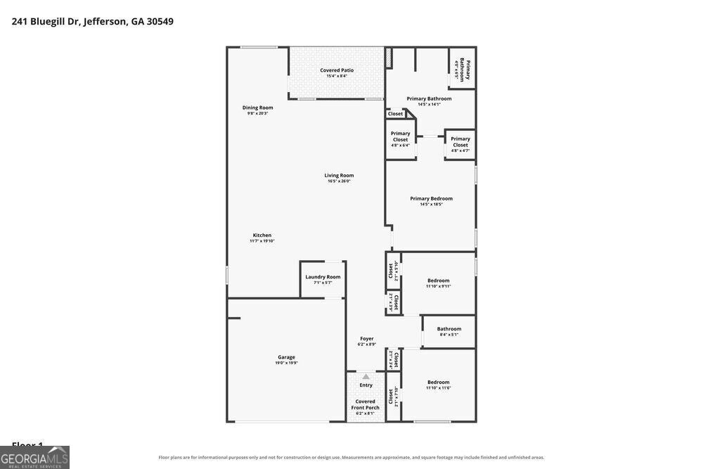 Photo of 241 Bluegill Drive, Jefferson, GA 30549 (MLS # 10879875)