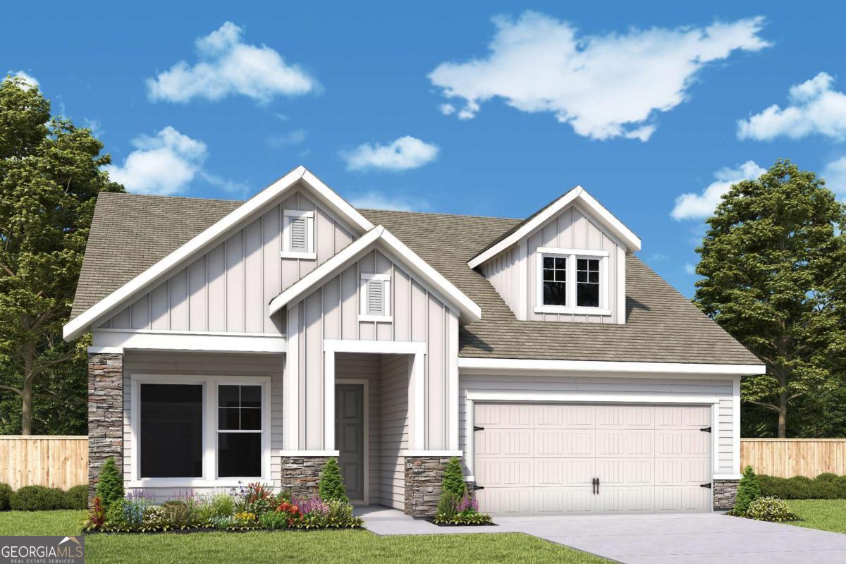 Comfort and luxury inspire every lifestyle refinement of The Copperdale floor plan by David Weekley Homes in Woodstock, GA. Craft a movie theater, game night HQ or home office in the versatile study. A tasteful kitchen rests at the heart of this home, balancing impressive style with easy function, all while maintaining an open design to the sunlit dining and family spaces. Leave the outside world behind and lavish in your Owner's Retreat, featuring tray ceilings, an en suite bathroom and a large walk-in closet. Two guest bedrooms with individual bathrooms are situated on either side of the home, providing ample privacy and individual appeal. Experience the LifeDesign? advantages of your new home in Maple Grove at Towne Lake. Contact the David Weekley Homes at Towne Lake Team to build your future with this beautiful new construction home for sale in Woodstock, GA.