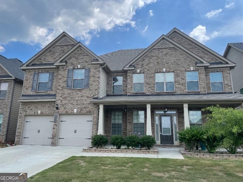Dacula High School District! Great 2-story Craftsman-style home offering 5 Bedrooms, 4 Full Bathrooms. The Main Level has an open floor plan with a spacious Living Room wt. Fireplace in view of the Kitchen wt. a large Island/Breakfast Bar wt. Granite Countertops, lots of storage space combining the White Kitchen Cabinets & Walk-In Pantry plus a Breakfast Area and in addition, a separate Dining Room, Bedroom & Full Bathroom! The Upper Level offers the large Primary Bedroom wt. a generous size Walk-In Closet that connects to the Laundry Room & En-Suite Full Bath with separate Vanities, and a separate Tub & Shower. There are also 3 additional Bedrooms wt. 1 of the Bedrooms having an En-Suite Full Bath plus an additional Jack-N-Jill Bathroom! Enjoy evenings in the Fenced in back yard. No Pets Please. *Additional $40.00 per month for Resident Benefit Package Fee includes Insurance and more!