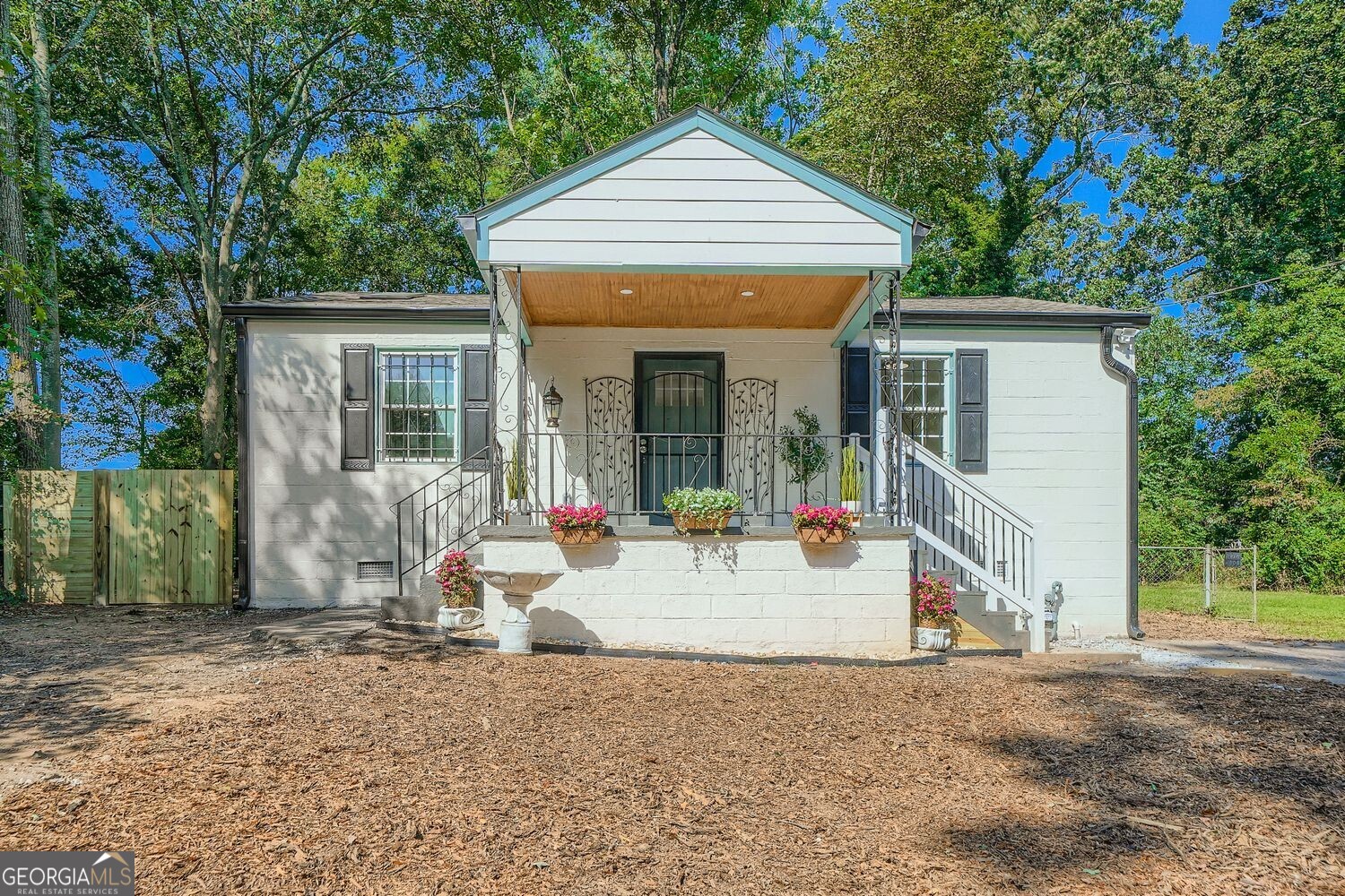 Fully Renovated Home for Lease. Move right into this cute and comfortable home featuring: Spacious family room and beautiful kitchen with new appliances * Laminate flooring throughout for easy maintenance * 2 bedrooms, 1.5 bathrooms * Washer and dryer included * Central AC for year-round comfort * Large fenced backyard with deck, perfect for outdoor living. Convenient Location: Just off Washington Rd (major highway) * Close distance to bus station * 5 minutes to MARTA East Point, 10 minutes to Tyler Perry Studios. This home is fully renovated, move-in ready, and ideal for anyone seeking comfort and convenience in a prime location. Tenants must carry Renter's Insurance.