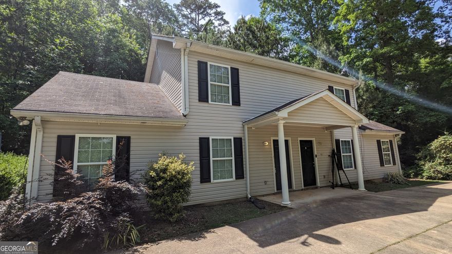 Unit A is vacant and has been partially updated.  Unit B has been updated throughout and is rented at $1300 per month on a 2 year lease.  Call Emory at 770-601-0122 for a showing appointment time.  No appointment with showing time.