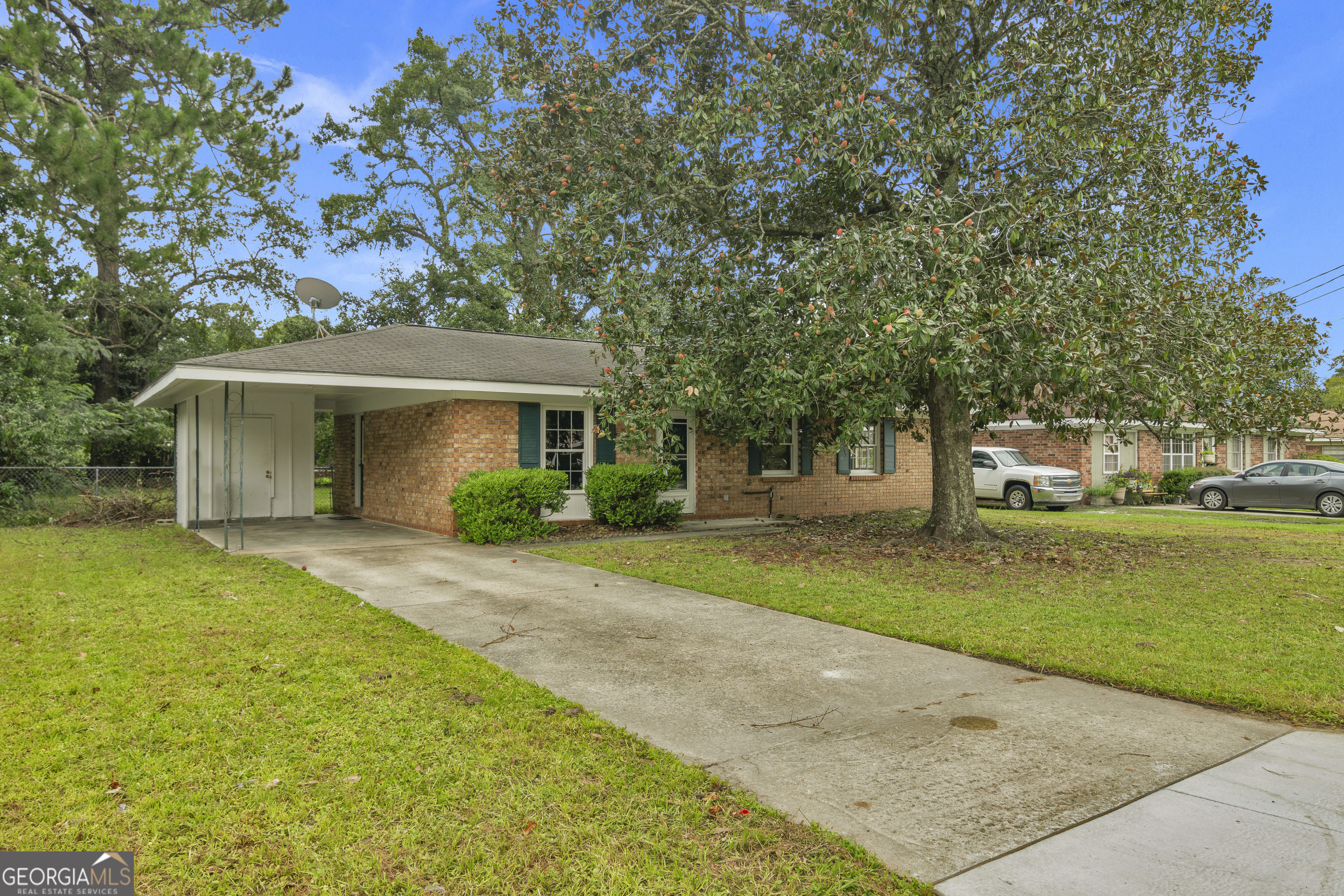 All-Brick Investment Opportunity Near Fort Stewart! NO HOA!! Discover this charming 3-bedroom, 1 and a half bath all-brick home located in a prime Hinesville location-just minutes from Fort Stewart, shopping, dining, and everyday conveniences. With no HOA, this property offers flexibility and freedom for homeowners and investors alike. Step inside to a functional layout with durable construction and timeless appeal. The fenced backyard provides space for outdoor living, pets, or future enhancements. Whether you're looking to expand your portfolio or settle into a cozy starter home, this property checks all the boxes. Solid structure, unbeatable location, and investment potential-don't miss out on this opportunity! Schedule your showing today.