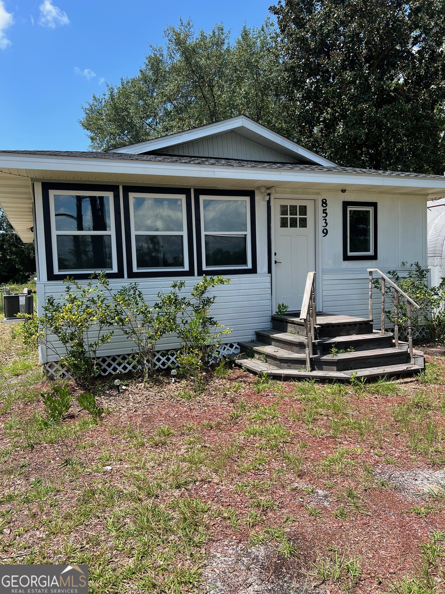 Just a little touch of country. This cute, well kept country cottage home is waiting for new owners. Home has had a recent renovation. Sitting on 2.4 acres gives you the privacy you have been looking for and space to grow a garden. 2 Bedrooms/1 Bath with a 24 by 24 Quonset arch. rib building. Perfect place for a work shop, she shed or man cave. House may be larger including the addition of the front room. New HVAC. Water Heater 1 yr old. Recently had several trees removed.