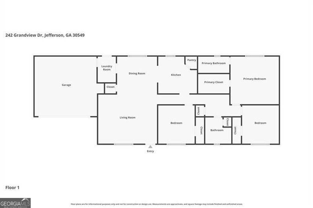 Photo of 242 Grandview Drive, Jefferson, GA 30549 (MLS # 10758972)