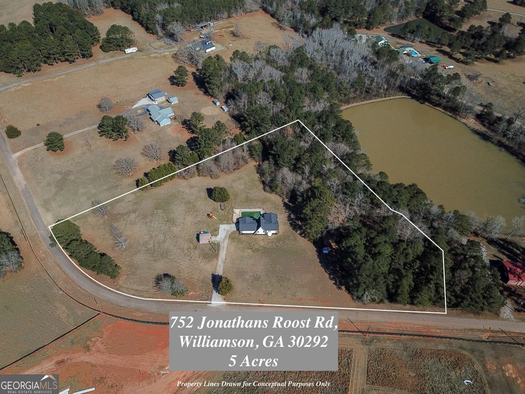 Photo of 752 Jonathans Roost Road, Williamson, GA 30292 (MLS # 10687674)