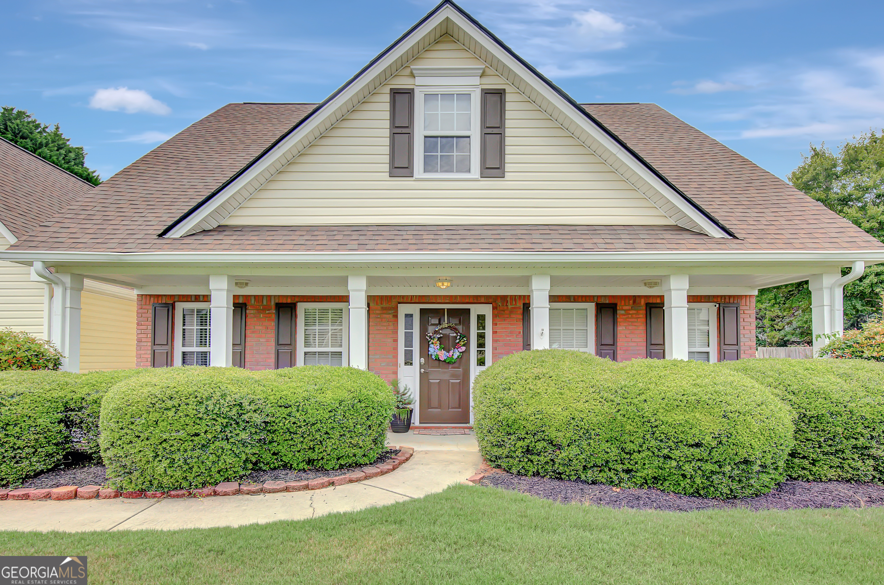 Discover this beautifully maintained 2 owner Fayetteville, GA Beauty! A 3-bedroom, 2-bath ranch-style retreat nestled on a spacious 0.48-acre lot in a fully amenitized sidewalk community - perfect for peaceful living with all the conveniences nearby. From the moment you arrive, the inviting front porch sets the tone for relaxed mornings and crisp fall evenings. Step inside to an open and expansive floor plan, featuring a fireside family room that flows seamlessly into the dining area, fully upgraded kitchen, and screened-in back porch - ideal for both everyday living and entertaining. The kitchen is a showstopper, boasting granite countertops, a stylish tile backsplash, an oversized pantry, and all stainless steel appliances that remain - giving you a true move-in ready experience. Enjoy the smart split-bedroom layout, providing privacy while keeping everyone close. The owner's suite is tucked away with its own tranquil retreat - and don't forget to look for the sparkle in the master bathroom paint that adds a playful, luxurious touch! Additional features include: Fresh interior paint throughout Beautifully upgraded bathrooms 2-year-old roof Side-entry garage Heated attic for storage Fully landscaped and manicured yard All of this just minutes from Trilith Studios, less than 5 miles from the exciting new FIFA Experience, and close to major highways, hospitals, parks, and top-rated schools. This one checks all the boxes - come see why it feels like home!