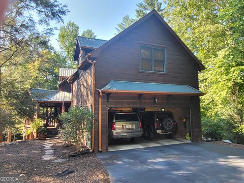 A home in Mineral Bluff