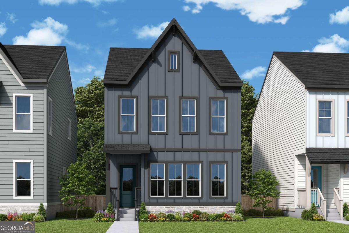 Celesta is a brand new community by David Weekley Homes and features 80 detached townhouse style homes with 2-car garages. All homes have 3 levels, with a guest bedroom on the garage level and either 2 or 3 more bedrooms on the top floor. This home is our Brexton plan END UNIT and will have 4 bedrooms and 3.5 bathrooms. Built with a focus on spacious living areas and closets, these detached craftsman style homes will ensure a quiet and comfortable place to come home to after a busy day at the office or a night out on the town. These new construction homes are being built using EnergySaver Home techniques to minimize energy consumption and reduce environmental impact. Features includes 2x6 exterior framed walls with 50% more insulation than a 2x4 wall, and tankless water heaters. Come enjoy high-end living and incredible convenience for the right price. Celesta is just minutes from Downtowns Decatur, Avondale Estates, and Toco Hills and is surrounded by endless shopping and restaurants. In Addition and coming soon, just 1 mile down the road will be the new mixed-use shopping destination called Lulah Hills.