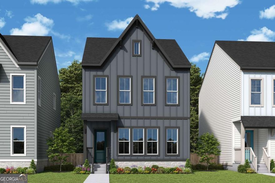 Celesta is a brand new community by David Weekley Homes and features 80 detached townhouse style homes with 2-car garages. All homes have 3 levels, with a guest bedroom on the garage level and either 2 or 3 more bedrooms on the top floor. This home is our Brexton plan END UNIT and will have 4 bedrooms and 3.5 bathrooms. Built with a focus on spacious living areas and closets, these detached craftsman style homes will ensure a quiet and comfortable place to come home to after a busy day at the office or a night out on the town. These new construction homes are being built using EnergySaver Home techniques to minimize energy consumption and reduce environmental impact. Features includes 2x6 exterior framed walls with 50% more insulation than a 2x4 wall, and tankless water heaters. Come enjoy high-end living and incredible convenience for the right price. Celesta is just minutes from Downtowns Decatur, Avondale Estates, and Toco Hills and is surrounded by endless shopping and restaurants. In Addition and coming soon, just 1 mile down the road will be the new mixed-use shopping destination called Lulah Hills.