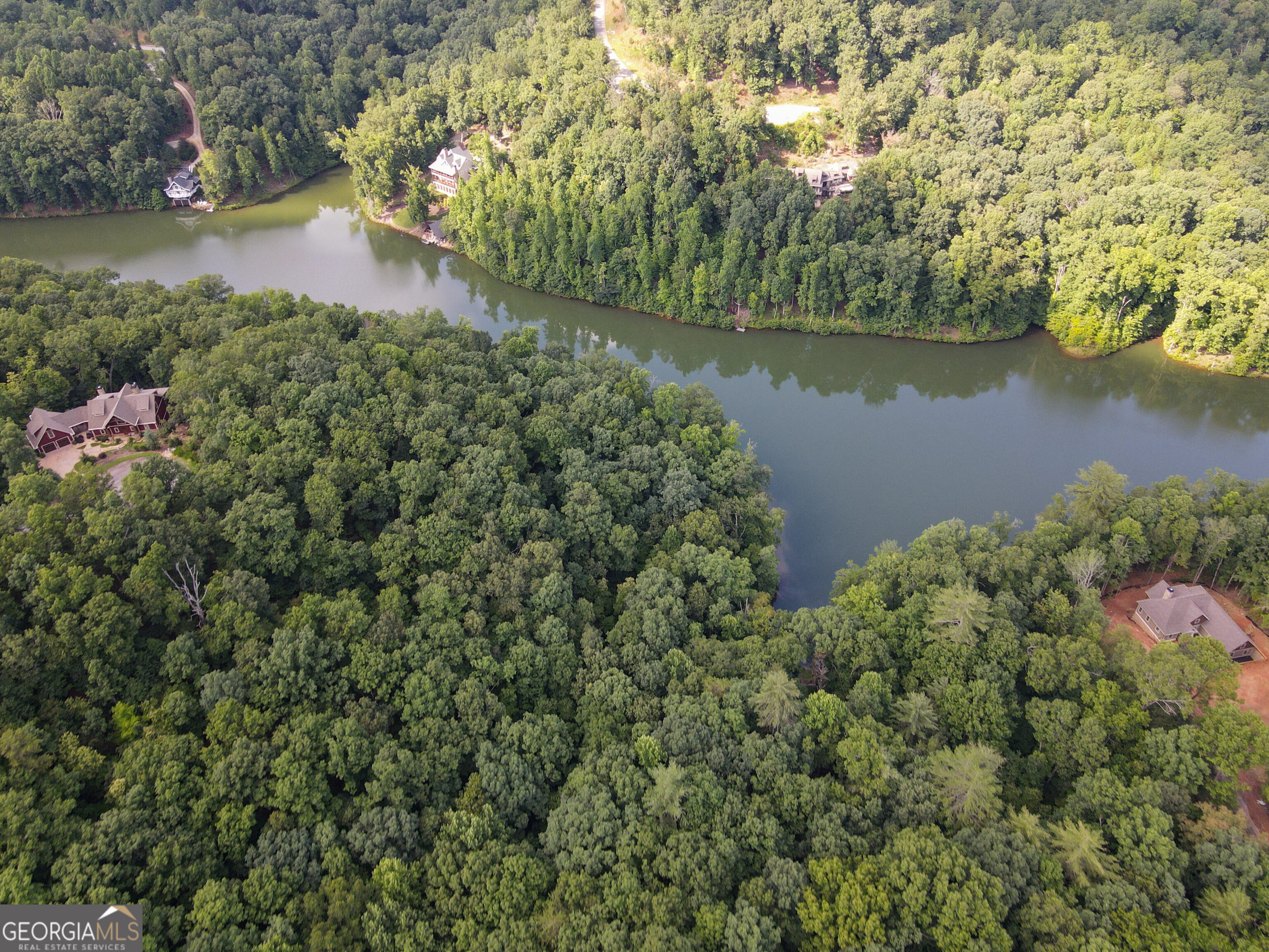 LARGE LAKEFRONT LOT (164) in Lake Laceola. Lake Laceola is a true gem located in the beautiful North Georgia Mountains. This large 4.99-acre parcel gives you LAKE FRONTAGE. Buy now and build when you are ready. Lake Laceola, is a private, gated community in Cleveland, GA. where you can build your dream home. The lake is spring-fed, approx. 4 miles long and 1/2 mile wide with plenty of deep water. The water level stays consistent year-round, and you will hear very little noise or boat traffic on this pristine lake. This clear water is perfect for fishing, kayaking, paddle boarding, swimming, boating, and relaxing. Residents can take advantage of a luxurious clubhouse with a pool, a community dock, a boat ramp, and boat storage facilities. The topography of this community is stunning with incredible mountain views and high rolling hills above a deep-water lake. The location is close to everything White County has to offer with the convenience of grocery stores, restaurants, medical facilities, and schools all nearby but yet you feel like you are away from it all. You are a short distance to Helen, multiple wineries, State Parks, hiking trails, waterfalls, more lakes, and rivers. All of this is still under 1.5 hours from Atlanta.