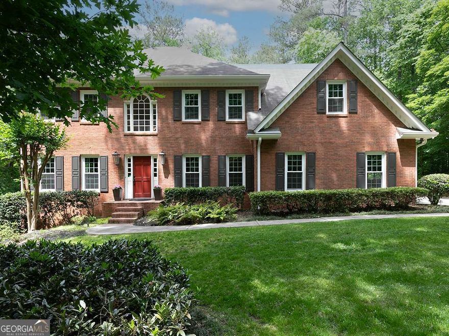 Exceptional 5 BR/3.5 Baths Home tucked away in a serene cul-de-sac in the highly sought-after Jefferson Township community. Within the top-rated Lassiter school district. As you enter, you are greeted by an open design layout. The foyer opens to a formal dining room and a dedicated home office, perfect for today's work-from-home lifestyle. The heart of the home is a fully renovated white kitchen featuring a large granite island, SS appliances, a breakfast area, built-in desk, mudroom, and a Butler's pantry. The kitchen connects to a spacious sunroom with windows that overlook the private backyard. The adjacent family room is equally impressive, with large windows that flood the space with natural light, a gas fireplace, and custom white built-in bookcases. Both the sunroom and the family room provide individual access to the large, southern-style porch. Upstairs, the owner's suite features a fully renovated spa-like bathroom with dual vanities, a glass-enclosed shower, soaking tub, and a walk-in designer closet. Secondary bedrooms are all generously sized, and the home offers dual staircases. The fully finished terrace level includes multiple flexible spaces and a bunker room-ideal for a media room, gym, game room, office, or storage. This house has new siding, new energy-efficient windows, fresh interior and exterior paint, new retaining wall and professional landscaping. This community is close to restaurants and shopping. Don't miss the opportunity to make it yours!
