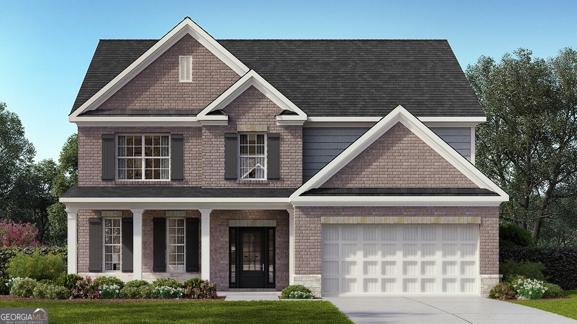 Welcome to 4020 Haven Way, a beautiful new construction home at Haven Abbey in Cumming, GA. The popular Lynnbrook floorplan offers 4-bedroom, 3-bathrooms in 3,073 square feet, along with a 2 car garage. Walk into this home and see beautiful, coffered ceilings in the dining room. The kitchen boasts beautiful 42" white cabinets, upgraded tile backsplash, chimney stack canopy vent hood and quartz countertops with a separate drop-in gas cooktop, under cabinet lighting and pendant lights over island. A butler's pantry sits off the kitchen. The open concept design allows room to entertain in the spacious family room with a fireplace. The main level features a guest bedroom with full bathroom with 5' walk in shower. The oversized primary suite comes with a large closet. Secondary bedrooms include walk-in closets and upgraded tile in the bathrooms, along with an upstairs bonus room. The exterior features of this home include architectural roof shingles and a covered back patio. Come check out this private intimate Haven Abbey community in Cumming, GA. Make 4020 Haven Way your future home!
