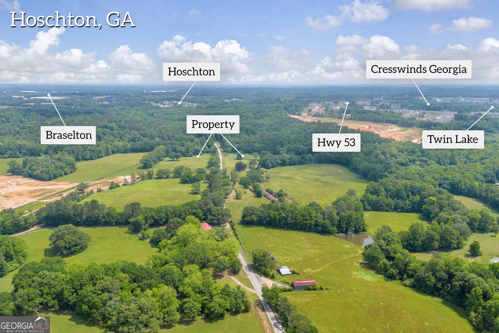 Photo of 0 Covered Bridge Road, Hoschton, GA 30548 (MLS # 10700765)