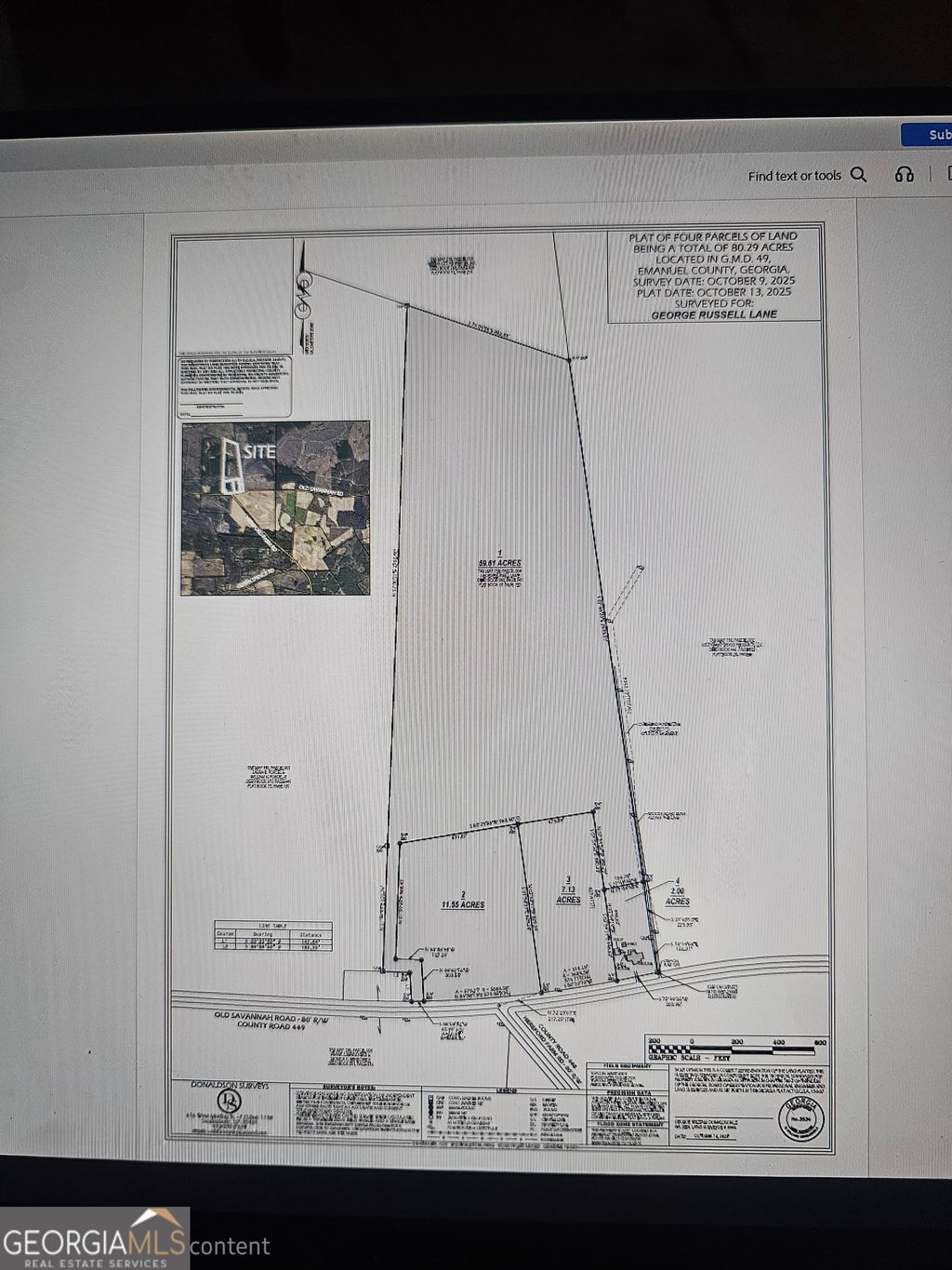 Photo of 1857 Old Savannah Road, Midville, GA 30441 (MLS # 10682522)