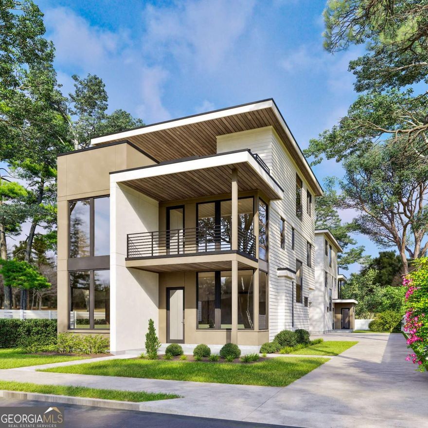 This is where modern design meets intown living. Designed by Goodman Designs and built by WilliamMarkDesigns, this 5 bedroom, 4 bath home offers clean architecture, light-filled interiors, and the kind of thoughtful details that set it apart.    The open kitchen and living areas are built for connection-whether it's casual mornings at home or evenings entertaining friends. Upstairs, the primary suite delivers a true retreat with a spa-like bath and generous closet.    Cap it off with a private rooftop terrace made for gatherings under the Atlanta sky. And when it's time to head out, you're just steps away from Madison Yards, Publix, and the Beltline. This home delivers the space, design, and location you've been waiting for. Schedule your private showing today!
