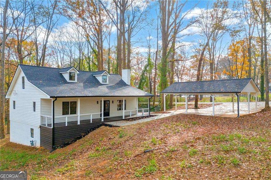 Welcome to this exquisite, fully remodeled three-story home, nestled in the highly coveted city of Milton. No detail has been overlooked in the design and finishes of this stunning property, where luxury meets functionality at every turn. Sitting on over an acre of beautifully landscaped land as you step inside, you are immediately greeted by a spacious, open-concept layout that seamlessly connects the family room and kitchen. The focal point of the family room is the striking custom-built fireplace. The kitchen has been thoughtfully remodeled with custom countertops and expansive white soft-close cabinetry, offering an abundance of storage. The entire main level of this home features two generously sized bedrooms and two full baths. The master suite offers a private retreat, complete with a custom-designed bathroom that provides a peaceful oasis while still offering ample living space. The main level flows effortlessly, showcasing brand-new flooring, a remodeled kitchen, and beautifully updated bathrooms, all enhanced by fresh paint and stylish new light fixtures. Upstairs, you'll find two additional bedrooms, separated by its own private bathroom, creating the feel of two distinct suites for ultimate privacy and convenience. This also boasts a fully finished basement with both interior and exterior entry, offering privacy and versatility. The basement features its own separate access pathway to the garage, making it ideal for in-laws, overnight guests, or even a rental opportunity. Inside, you'll find a custom-built kitchen, a spacious bedroom with a walk-in closet, a beautifully designed bathroom, and a comfortable living area. Additionally, a large storage room is tucked away at the end of the basement, complete with its own private entry. This home also has a spacious three-car covered carport, built on a brand-new, expertly poured concrete foundation to maximize driveway functionality. Everything in this home has been meticulously replaced and updated to offer a completely fresh, modern living experience. From the brand-new roof, HVAC system, electrical, and plumbing to the stunning new floors, fresh paint, and newly poured concreteCono detail has been overlooked. This is truly a "new" home, without the new construction price tag. The property is a showstopper, straight out of a home and garden magazine or an episode of HGTV, with every corner thoughtfully designed and perfectly executed. It's the ideal combination of style, functionality, and value, waiting for you to call it home.