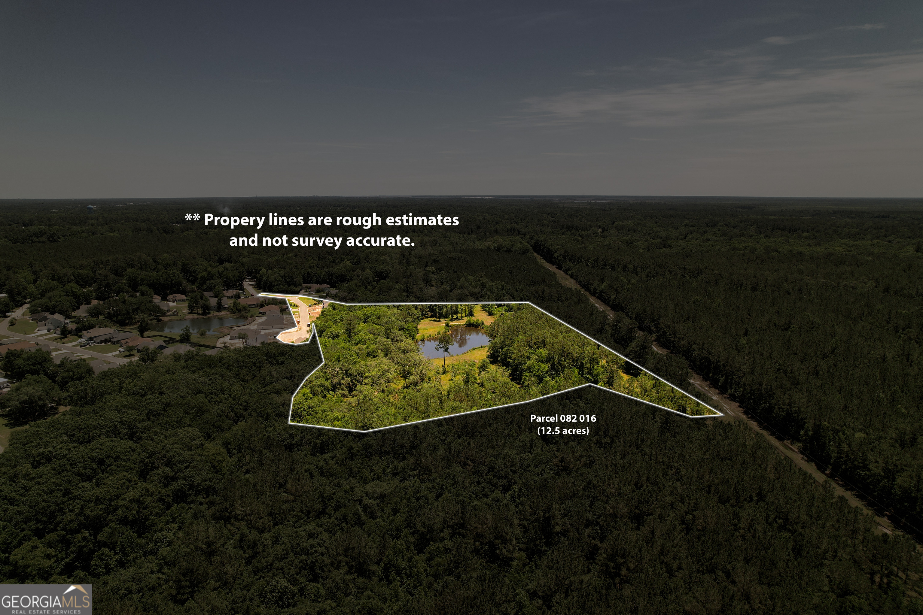 20 Acres Kingsland, West of Hwy 17