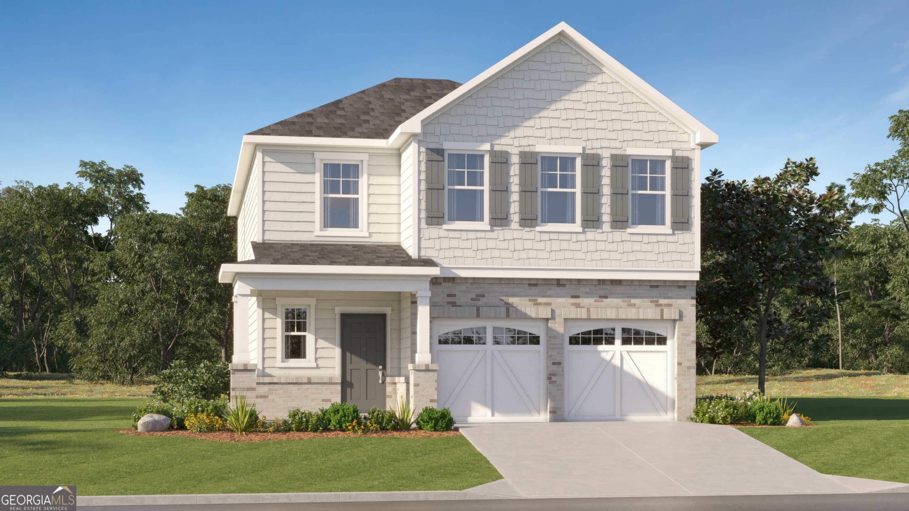 Welcome to Millers Pointe - The Boston Floorplan!This spacious two-story home offers 5 bedrooms, 2.5 bathrooms, and a thoughtfully designed layout perfect for comfortable living and entertaining. The first floor features an open-concept living area that flows seamlessly into the dining room, a well-equipped kitchen, and a private patio-ideal for relaxing or hosting guests. Upstairs, a versatile loft provides extra living space, while four secondary bedrooms share a full bath with dual sinks. The private owner's suite is tucked away at the end of the hall and includes an en-suite bathroom and walk-in closet. Located in the heart of Conyers, Millers Pointe is a walkable community just minutes from Target, Publix, dining, and more. Enjoy access to neighborhood amenities like a sparkling swimming pool.Don't miss your chance to own in this convenient and growing community!