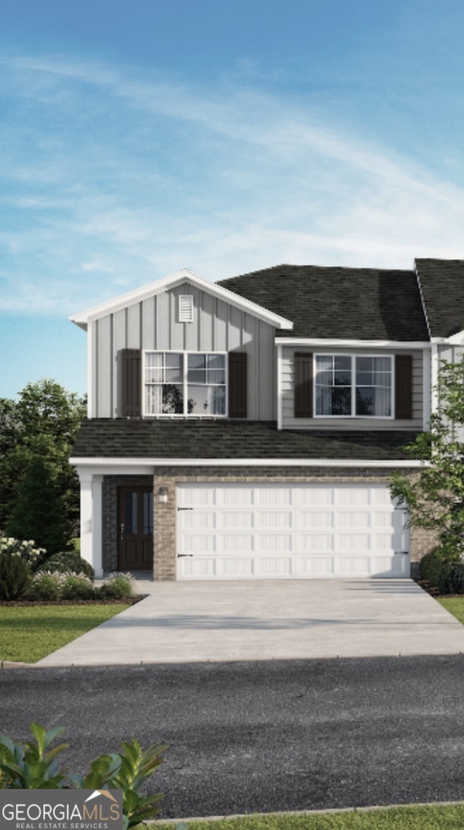 Welcome home to The Katelyn townhome. The Katelyn features a 2 story 3 bedrooms, 2.5 baths with 1,693 interior square feet and a connected 2 car garage. A leader in new home design, our efficiency-of-space (TM) and industry leading interior detail are the driving force behind the growth for Valor Communities. Valor's attention to detail is apparent when you walk through the front door and see the beautiful trim packages, design options, stainless steel appliances, quartz countertops and spacious interiors with room to breathe. Space to make your new house a home. That's Built Here. Photos/videos are of a similar home, options & upgrades may not be included. Price listed is the base price for a Marlin plan to be built, options and premiums can increase the total price of the home.