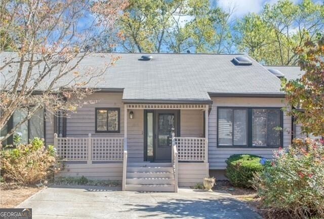 Beautiful 2 Bedroom, 2 Full Bathroom + an awesome loft condo in the heart of East Cobb. Best schools - Sope Creek/Dickerson/Walton. Fabulous location where you can walk to the grocery store, restaurants and shopping. Enjoy Gold Branch National Forest hiking trails just a couple of miles away. You can hike, bike, canoe, kayak, bird watch and more at the nearby Chattahoochee River National River Recreation Area. Inside this spacious condo, you will find the 2 Bedrooms, 2 full Bathrooms, eat-in Kitchen, 2-story Great Room and the Loft, which would make a great playroom, study room or home office. The Kitchen offers granite countertops, stainless steel appliances, newer hardware and fixtures and lots of cabinet space. The Bathrooms also feature granite vanities, newer hardware and fixtures. There's a huge unfinished basement that offers a large rec room, storage room and laundry room with sliding door walkouts to a large patio. Great for grilling or relaxing. You will also enjoy the walk-out deck with access from the Great Room. Enjoy the peace and tranquility that the Gardens of Parkaire provides and make this lovely condo your home. Ideal "close-in" East Cobb location, just minutes to interstate highways. Strict NO PET policy.