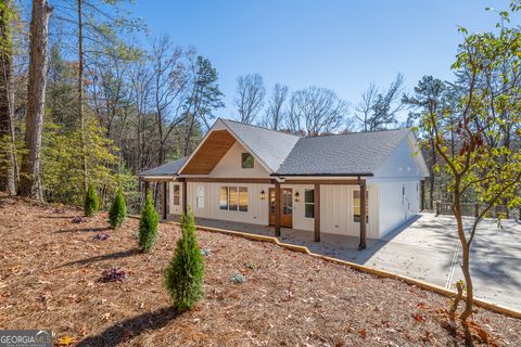 A home in Ellijay