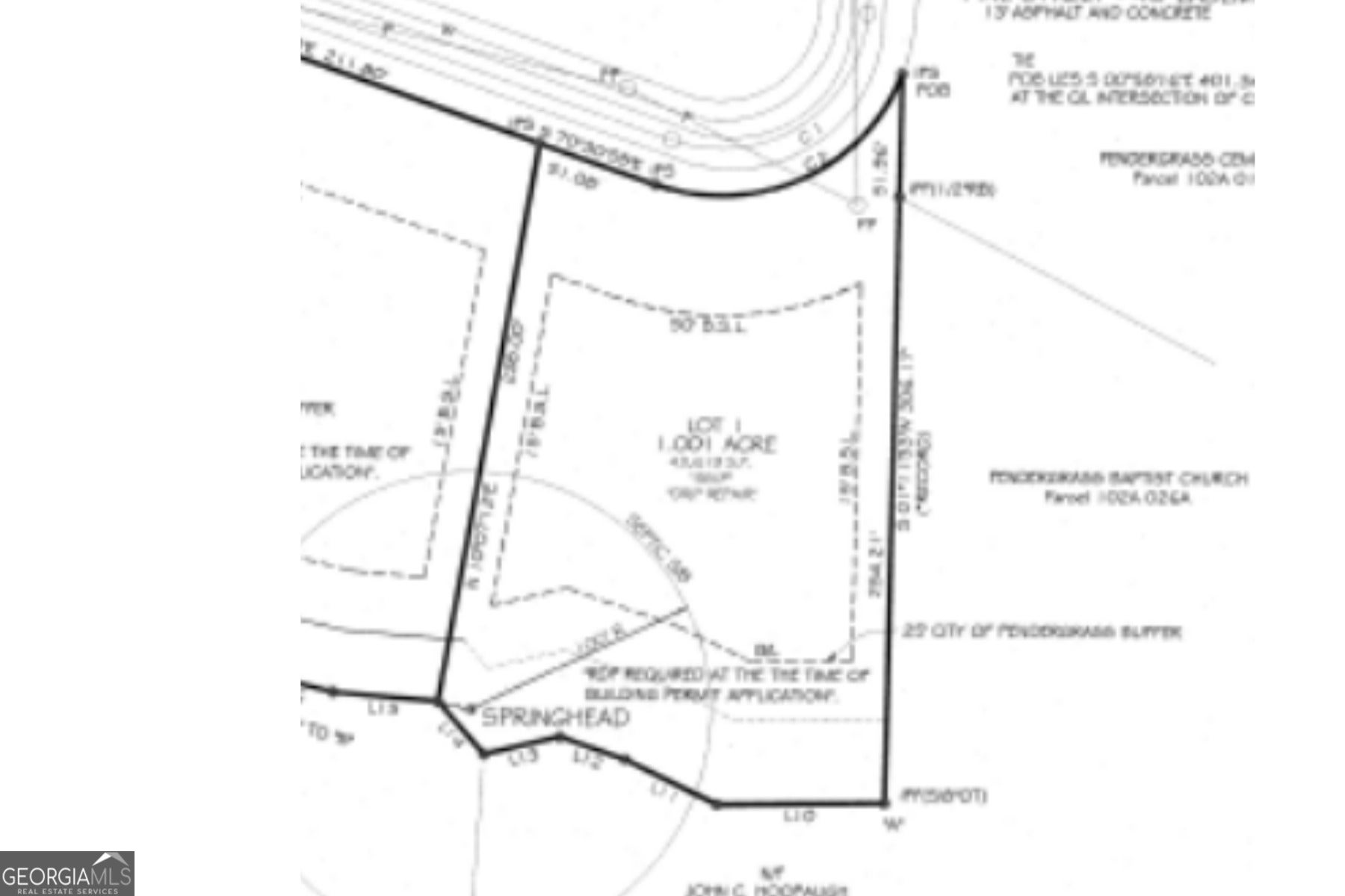LOT 1 Pine Street - 1 Acre