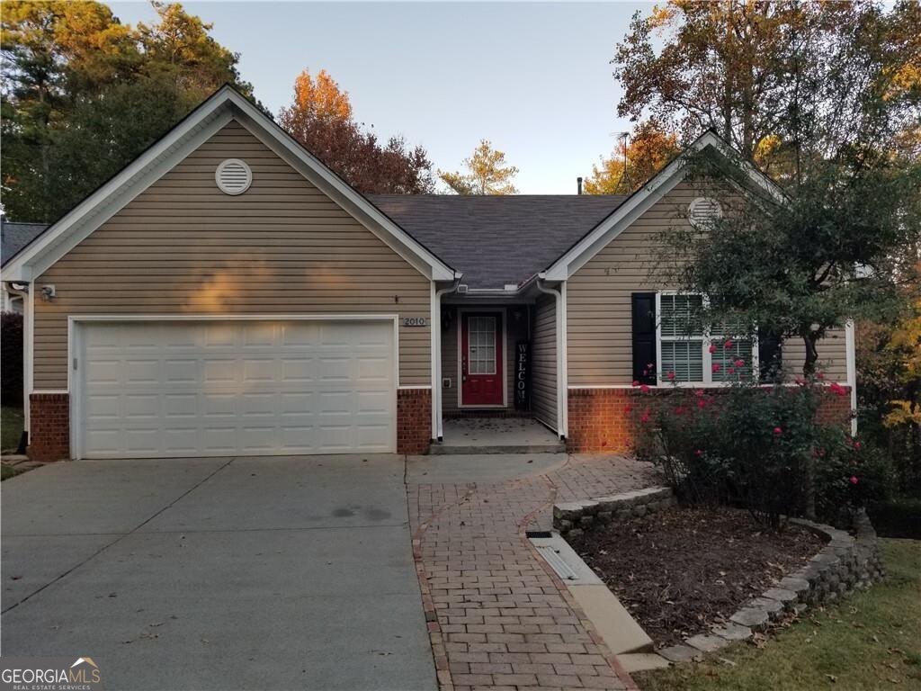 This one-story ranch home is located in Buford in a desirable neighborhood. It has three bedrooms and 2 bathrooms, a great kitchen with granite counter top, lots of cabinet space, stainless steel appliances plus washer and dryer. The huge backyard is fenced with big deck and privacy trees. It also has basement for storage. It is a must see.