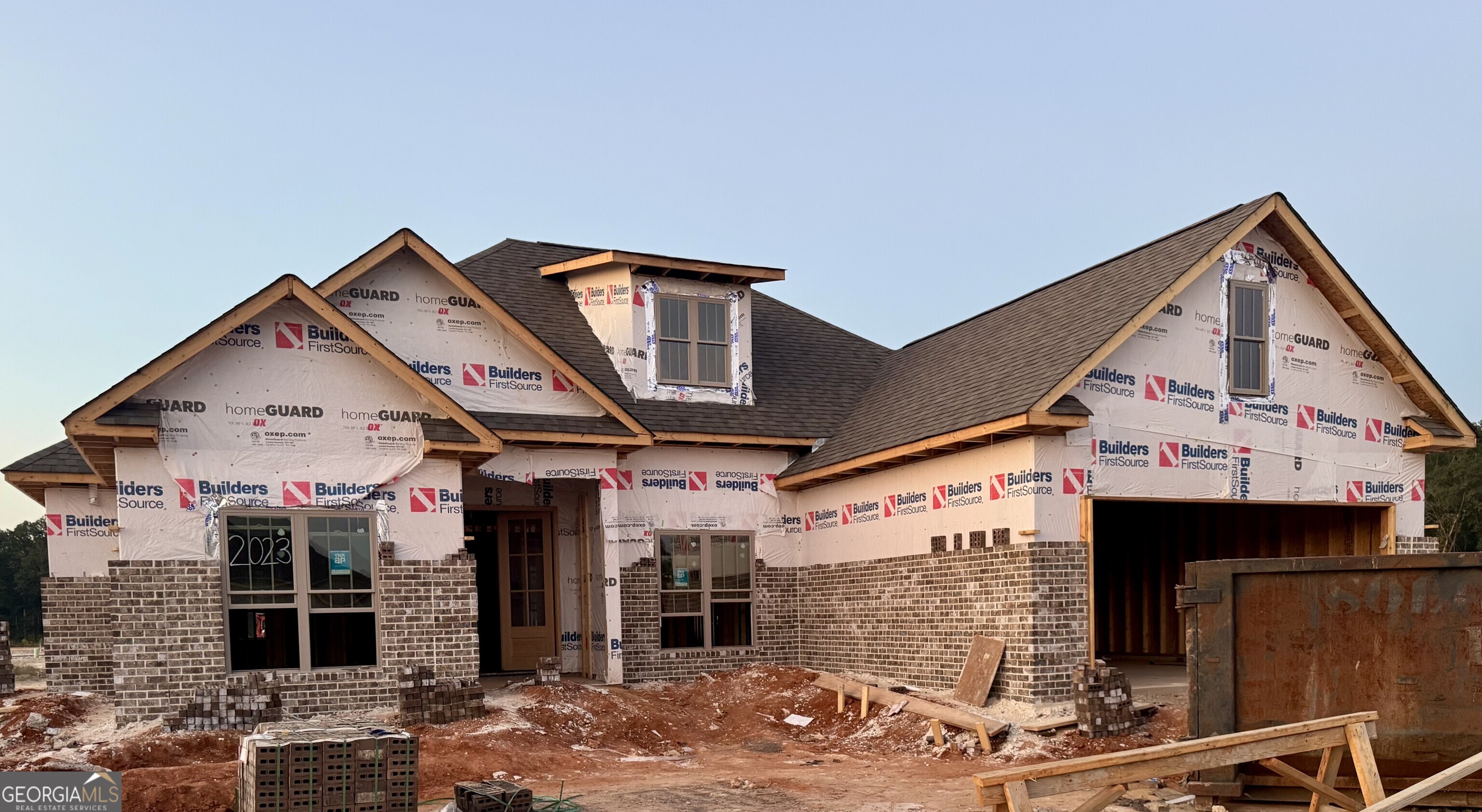 DRIGGERS CONTRUCTION PRESENTS THE WILLOW A PLAN! All brick, approx 2000 sq ft with 4 bedrooms, 2 full baths and a separate dining room. This is an open floor plan with a beautiful kitchen that has granite counters and luxury vinyl plank flooring. An electric fireplace with a brick surround highlights the great room. The master bath has a custom tile shower and a garden tub. Sod and sprinkler system in front, sides and 10 ft off back of home. 2" wood faux blinds on most windows are also included. Completed 12/15/25.