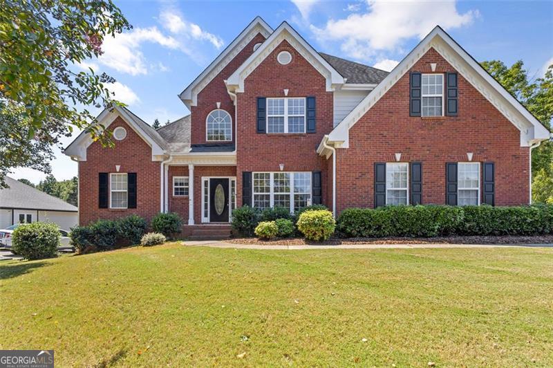 Welcome to this beautifully spacious 5-bedroom, 3.5-bathroom home located in the desirable Beringer Pointe neighborhood! Step inside to find a warm and inviting main living space, perfect for both relaxing evenings and hosting gatherings. The main-level owner's suite boasts a private en-suite bath and generous closet space. Upstairs, you'll find three additional bedrooms and a shared full bath, ideal for family members, guests, or even a home office setup. Full finished basement includes full bath, room stubbed and wired for a full kitchen with large pantry, multi-purpose room and more! This truly could be a second home for extended family! Private entranceway with garage and patio. Enjoy the spacious backyard, perfect for grilling, gardening, or simply enjoying the outdoors. Don't miss your chance to own this comfortable and versatile home in a fantastic community!