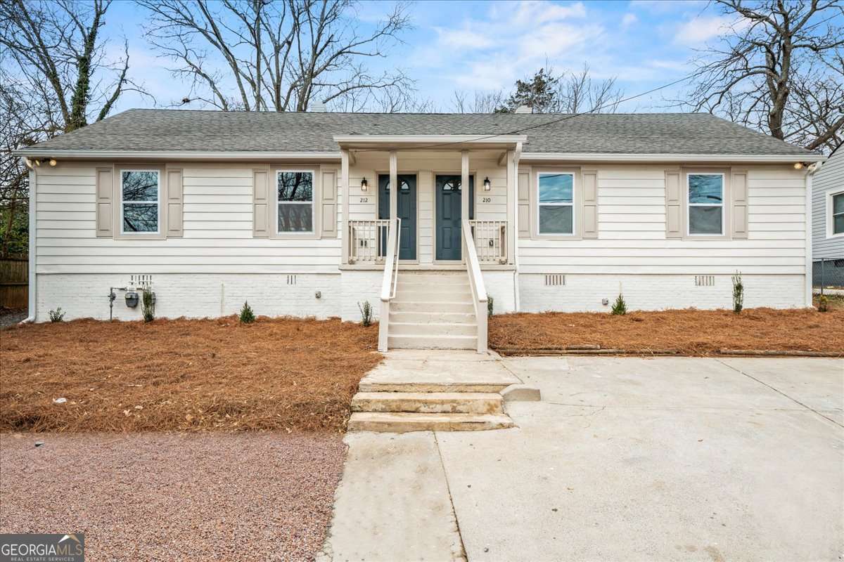 Amazing opportunity to own this fully remodeled duplex just minutes from Marietta Square! This property needs NO WORK and it's perfect for house hackers or investors looking for immediate cash flow. This duplex was fully renovated down to the studs and not a detail was overlooked. Each side is a two bedroom one bath and features a completely remodeled kitchen with stainless steel appliances and granite countertops, new bathrooms, hardwood floors, windows, PVC plumbing, electrical, water heaters, HVACs, ductwork, gutters, vapor barriers, and insulation. This property projects to be an 8 cap and would bring in an estimated $48,000 in yearly revenue as a long-term rental and $60,000 as a short-term rental. All property upgrades have been permitted and passed all inspections with the city of Marietta. The property is vacant and ready for showings. Do not miss this opportunity to own this amazing property!