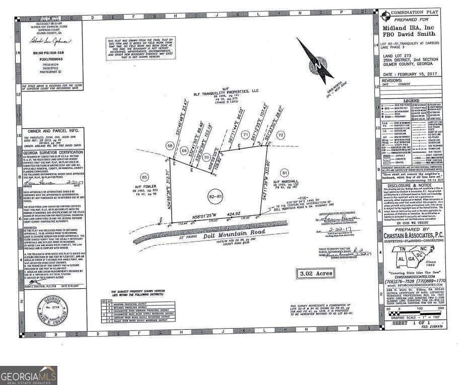 Welcome home to quaint, picturesque Ellijay! Build your dream home in the mountains on this 3 acre, oversized, residential building lot in beautiful Tranquility at Carter's Lake. Tucked among the trees in this lovely, exclusive, gated community is a property that gives you the opportunity to have it all. A stone's throw from 3200 Carter's Lake, you will enjoy boating, fishing, kayaking, swimming, hiking and mountain beauty, along with enough space to offer complete privacy and a home as grand as your imagination allows. Ellijay maintains a small town feel while offering all the conveniences you could want, like shopping, dining, medical facilities and entertainment. Don't miss the opportunity to see this lot, and the community, for yourself and begin your journey to relaxed, mounting living!