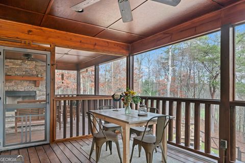 A home in Ellijay